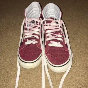 Vans high top shoes